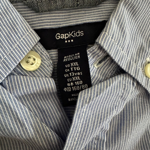 Gap and Old Navy button down shirts boys size XXL. - Picture 2 of 6